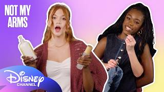Ava & Brooklynn Use Each Otherβs Arms to Pack for Camp! ποΈπ | Not My Arms | Disney Channel