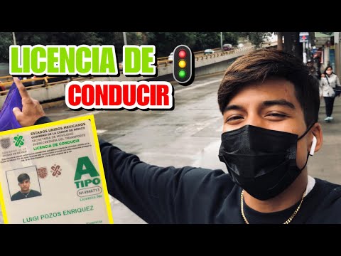 CÓMO SACAR LICENCIA DE CONDUCIR FÁCIL EN CDMX | Luigi Pozos