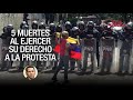 Cinco muertos al ejercer su derecho a la protesta - Alba Cecilia en Directo - VPItv