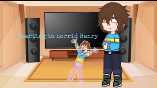 Horrid henry parents react to him!!||lazy reaction vidd||