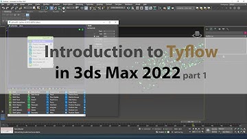 Introduction to Tyflow in 3dsmax 2022 Part 1