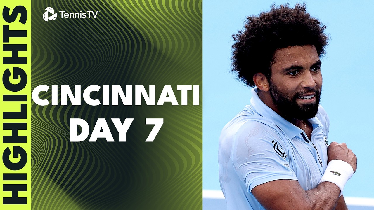 Fils Faces De Minaur; Fritz, Zverev & Auger-Aliassime Feature | Cincinnati 2026 Day 7 Highlights