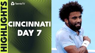 Fils Faces De Minaur; Fritz, Zverev & Auger-Aliassime Feature | Cincinnati 2026 Day 7 Highlights screenshot 3