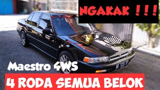 NGAKAK 😂Review Maestro 4WS Limited Editon | 4 Roda Belok Semua !! screenshot 1