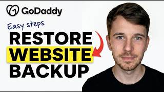 How to Restore GoDaddy Website Backup (Step by Step)