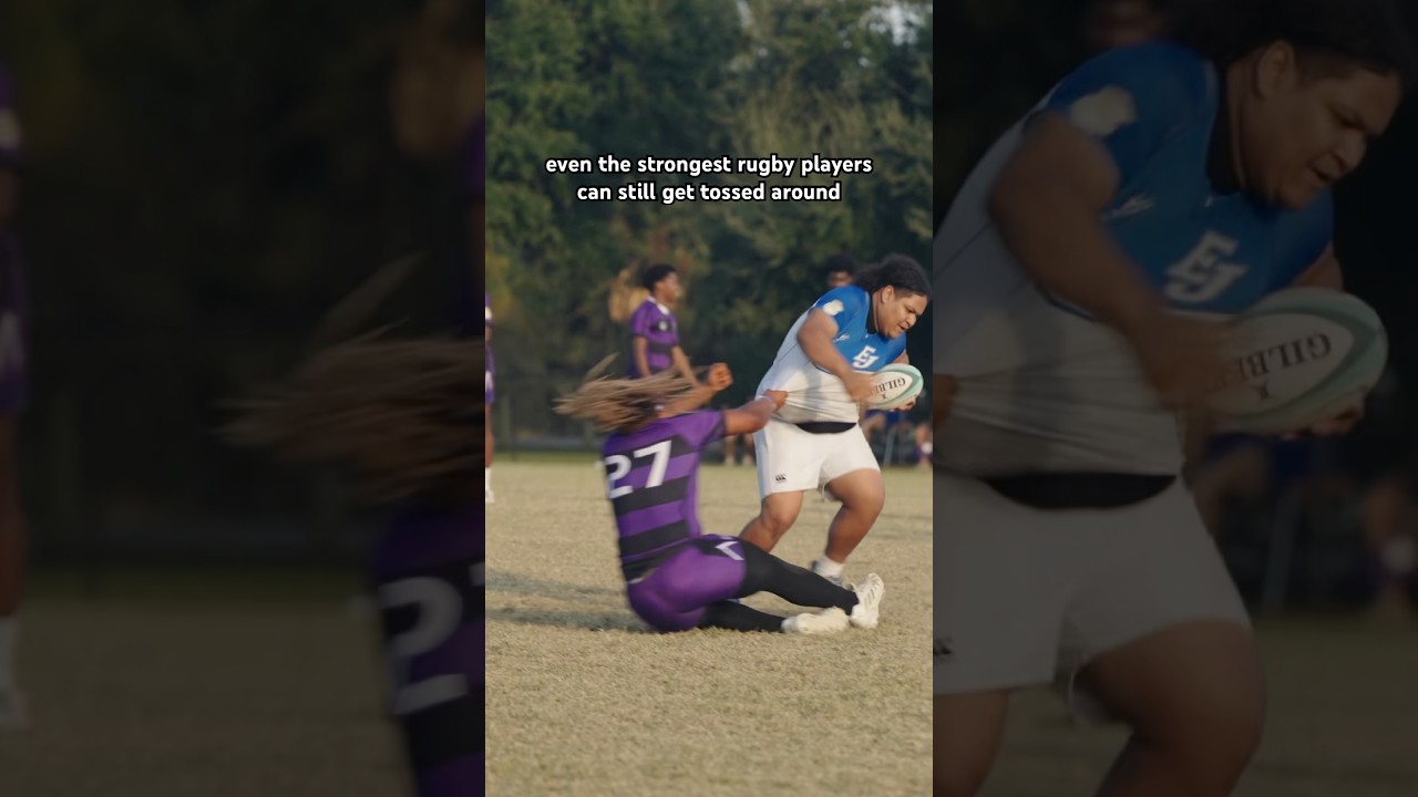 Rugby players are built different