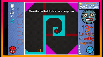 Brain It On! Community 13+ Puzzle Solutions in 4K "QUICK" by nagmok