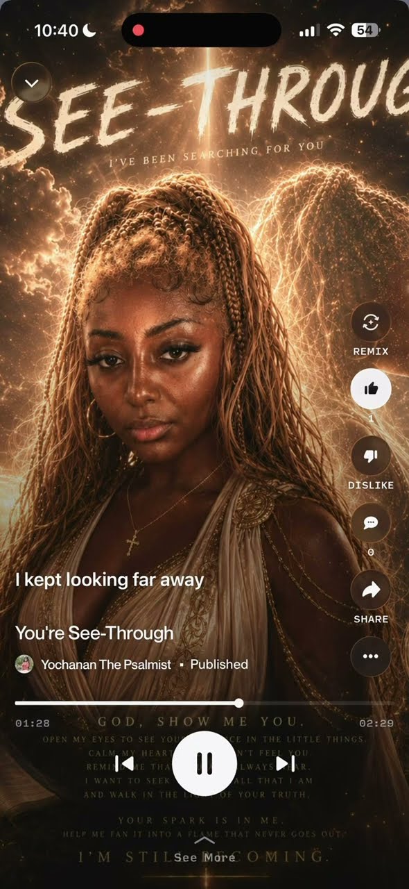 Video for You’re See-Through by Yochanan The Psalmist