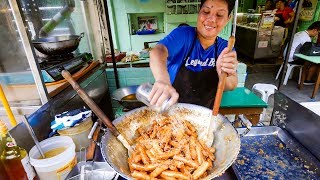 Philippines Food in Manila  Best BANANA EGG ROLLS (Turon) at Mang Tootz Food House!