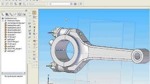 SOLID EDGE  VTU  CONNECTING ROD assembly continued