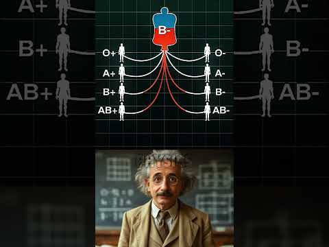 Blood Connections 🔁 | O- is the Lifesaver!' #physics #science #physicsteacher #medical