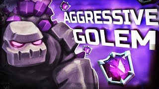 AGGRESSIVE GOLEM! 12-YEAR-OLD Pushes For #1 GLOBAL!