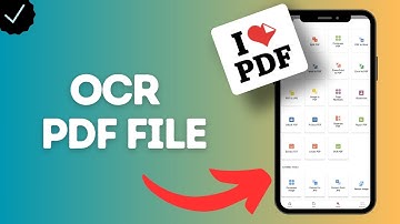 How to Use OCR on a PDF File in ILovePDF (Text Recognition Tool)