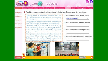 TIẾNG ANH 6  UNIT 12  ROBOTS     SKILLS 1