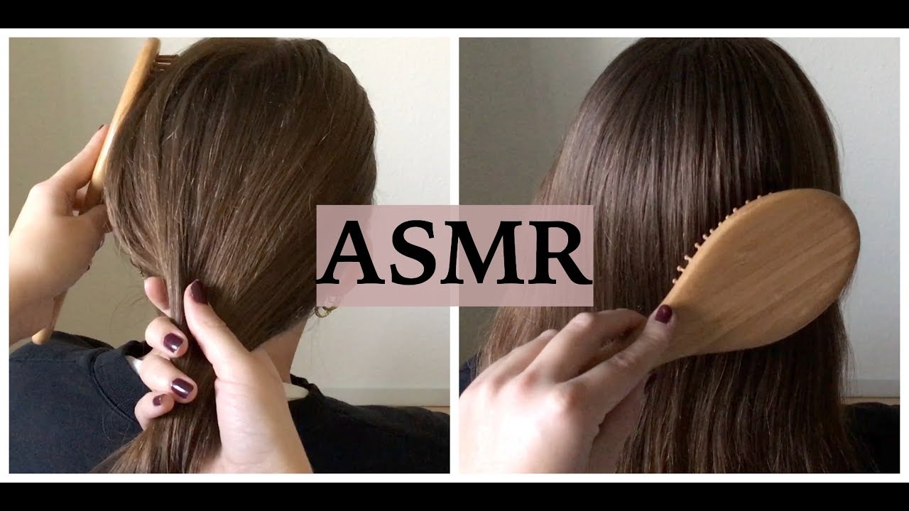 ASMR Relaxing Hair Brushing and Hair Play 💆🏽‍♀️ (Spraying, Brushing