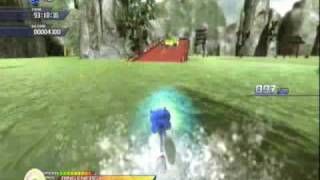 Sonic Unleashed: Chun-nan Dragon road Day Act 5: how fast would sonic run with 10,000 rings