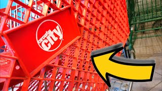 SO MANY RETAIL CARTS !! CIRCUIT CITY AND MORE !!