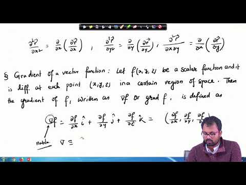 Lecture 36 : Gradient of a Function - YouTube