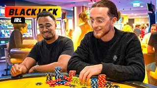 LA SESSION BLACKJACK IRL LA PLUS STRESSANTE DE MA VIE 🤯(ft. NeverSayYes)