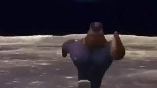 Earl Policía De Lluvia De Hamburguesas Corriendo Al Ritmo De Shishigang Shishigang Meme