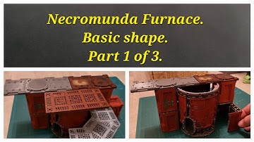 Necromunda Kill Team terrain build with zone mortalis part 1