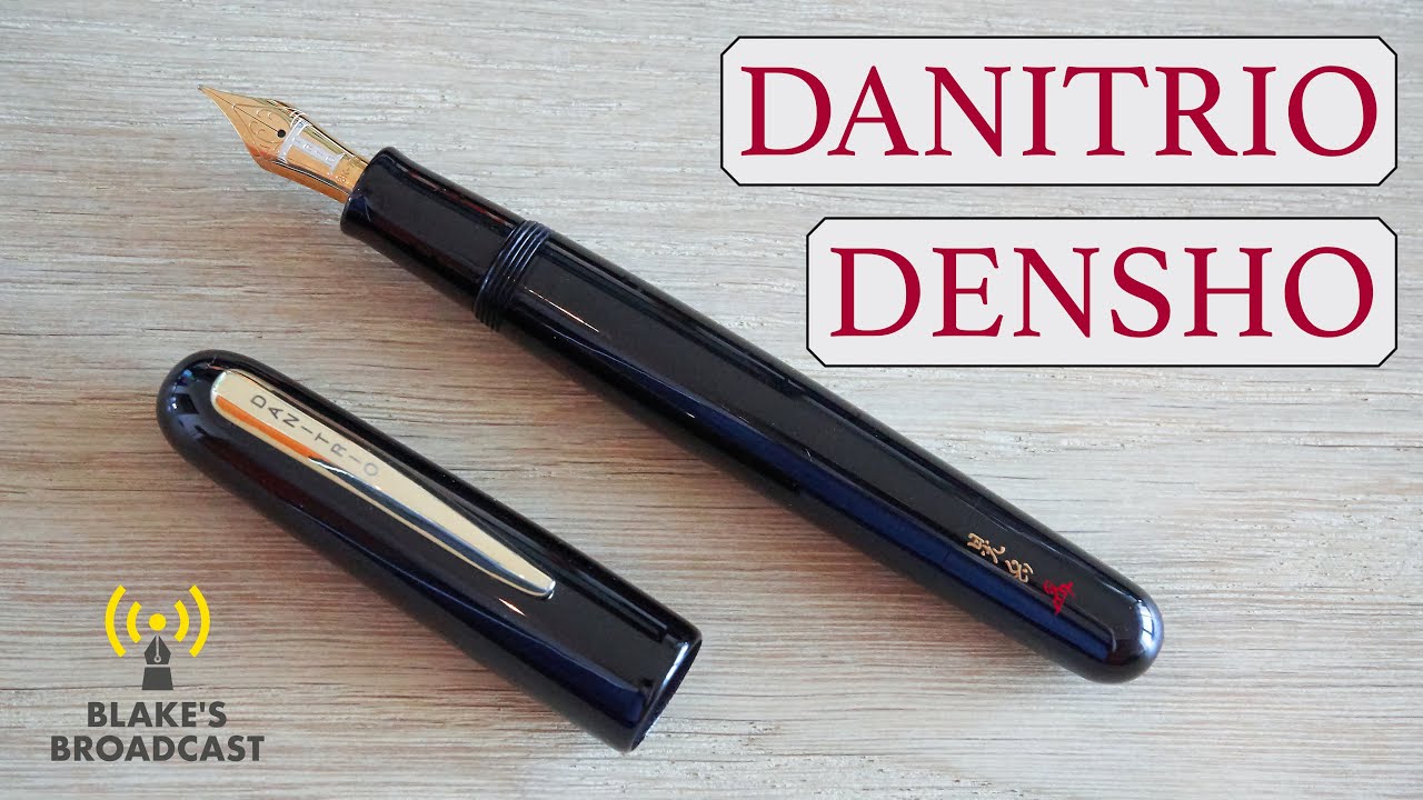 Danitrio Densho Fountain Pen Review - YouTube