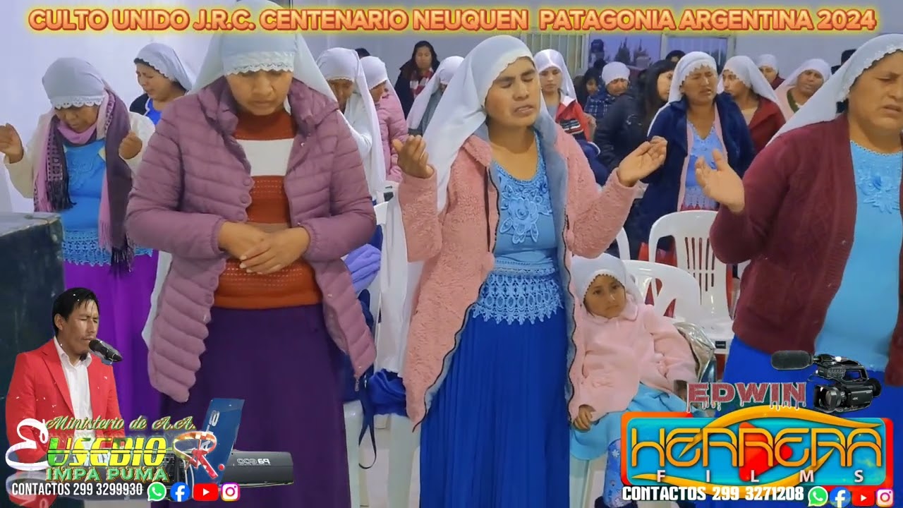 CULTO UNIDO J.R.C. CENTENARIO NEUQUEN             2024 PREDICA PASTOR LUCIANO ARANCIBIA