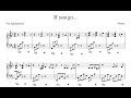 Nemra-If you go Piano Notes