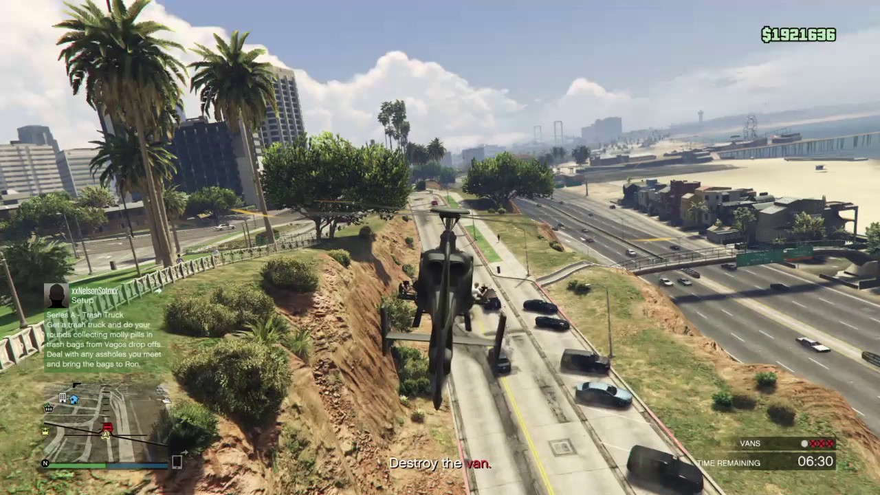 GTA Online | 4ANL Air Force doin' work in the Valkyri aka Super Huey