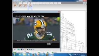 Video integration with entrapass