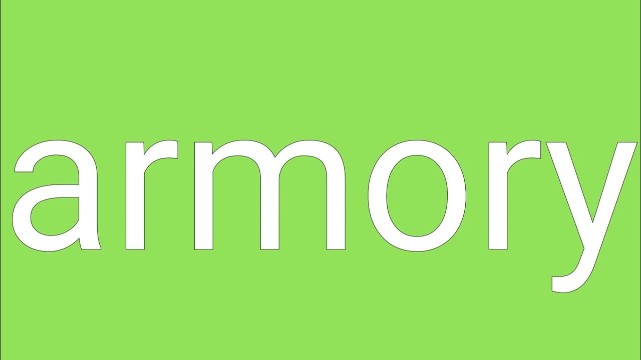 Armory Definition & Meaning YouTube