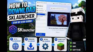 How to download SkLauncher and Run Minecraft Java-  Step-By-Step guide