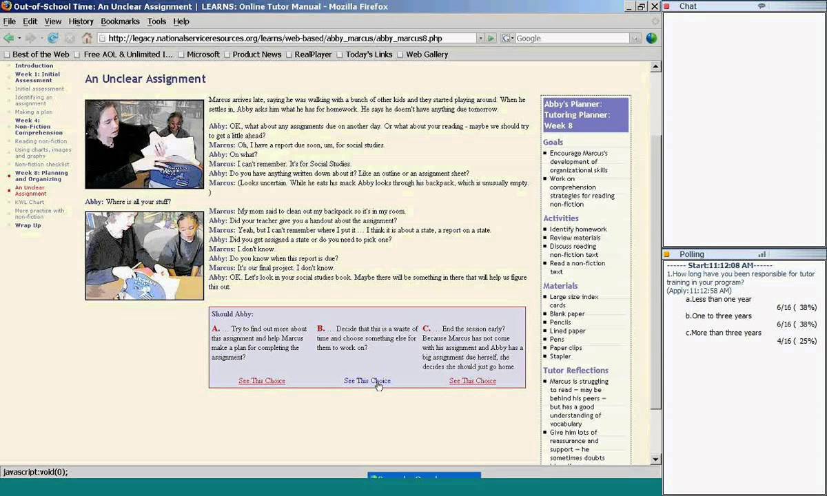 Introduction to the CNCS/LEARNS Web-Based Tutor Training
