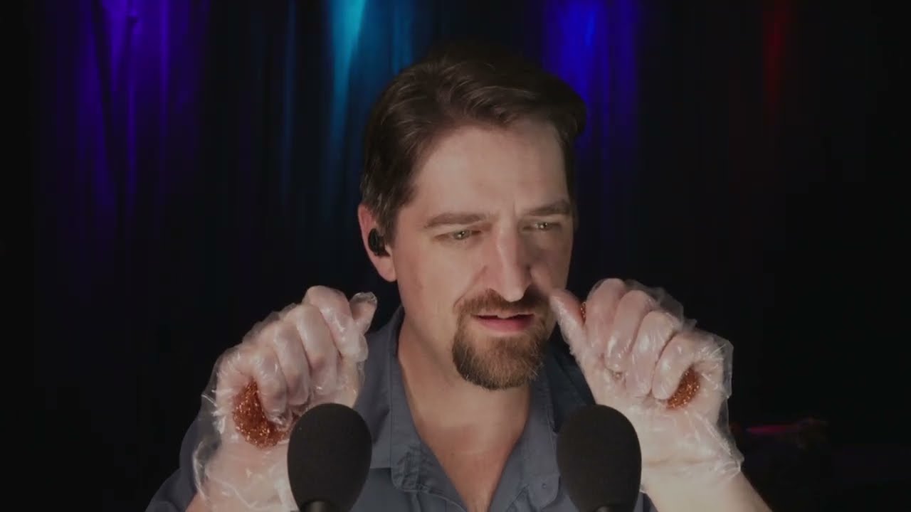 ASMR (No Talking) 🧤 Lunch Lady Gloves Crinkle 