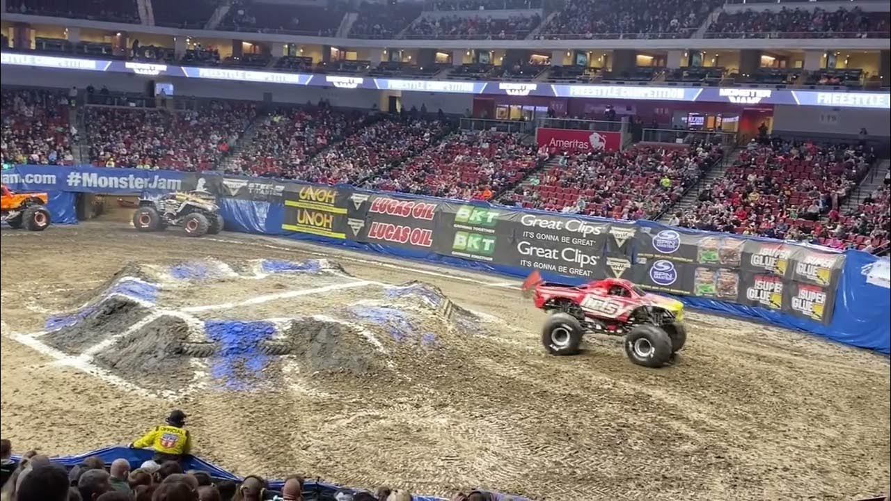 Monster Jam Hotsy Freestyle Lincoln Nebraska Pinnacle Bank Arena 4/30