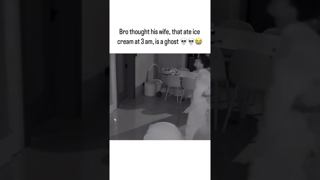 Bro Thought His Wife Who Ate Ice Cream At 3 Am Is A Ghost Funny Funnyvideo