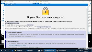 AppCheck Anti-Ransomware : CrySis Ransomware (.id-{Random}.[decryptoperator@qq.com].com) Block Video