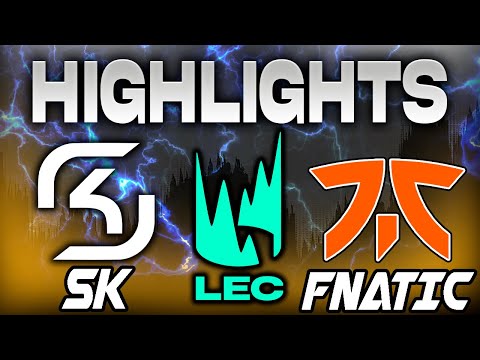SK GAMING VS FNATIC HIGHLIGHTS LEC 2024 SUMMER SEASON JORNADA 5 - LEAGUE OF LEGENDS - ESPAÑOL