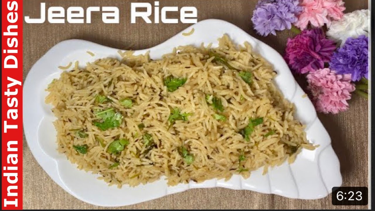 Jeera Rice Recipe By Indian Tasty Dishes/ How to Make Perfect Jeera