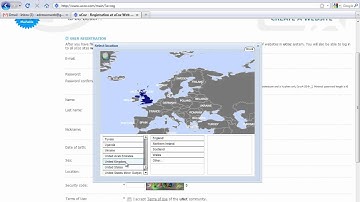 Signing up for a free website