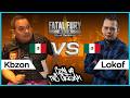 FF COTW Lokof (Mr Karate) vs Kbzon (Tizoc) | Fatal Fury World Cup KOF Replays City of the Cream #kof