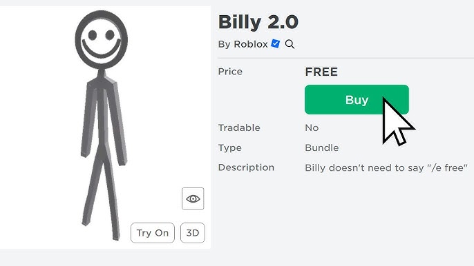Roblox players get 'Bring Back Billy' trending due to character