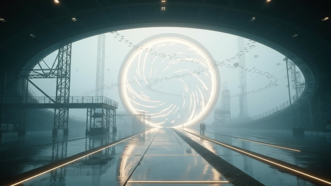 Coding Background Ambience - Swarmgate (Dark Industrial Sci-Fi Soundscape)