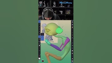 Group faces with Face Groups in Nomad Sculpt