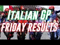 Mugello friday practice  results    motogp news 2024