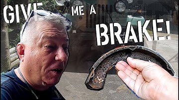 Re-lining worn brakes