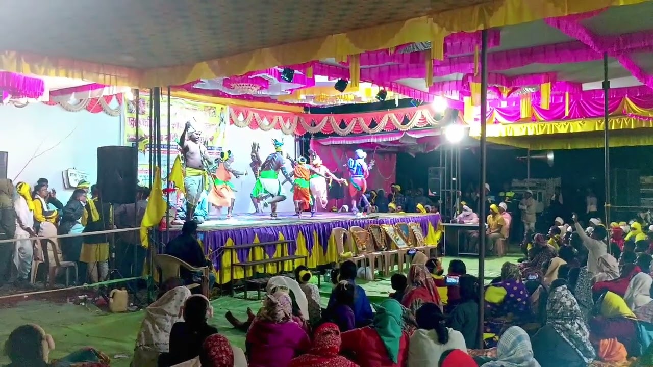 🙏🏼🙏🏼💐लंकापती राजा रावण ढेमसा मंडळ चनई ता.कोरपना जि. चंद्रपूर 💐🙏🏼🙏🏼