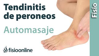 Tendinitis de los peroneos en el tobillo  Automasaje para su tratamiento