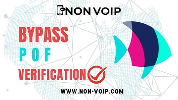 Create Fully Verified USA Plenty Of Fish (POF) Account || with USA Phone Number By NON-VOIP