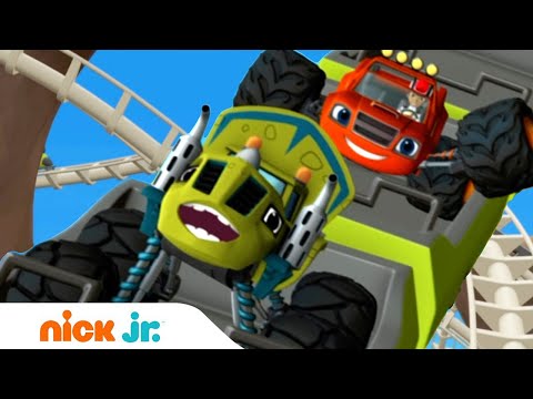 Вспыш и чудо-машинки | Вспыш помогает найти билет на дино-гонку | Nick Jr. Россия